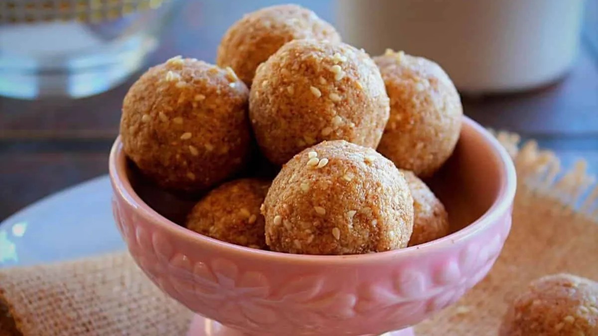 Sesame Seed Jaggery Laddu Recipe