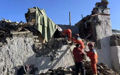 Earthquake in Tibet