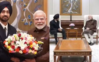 Diljit Dosanjh met Prime Minister