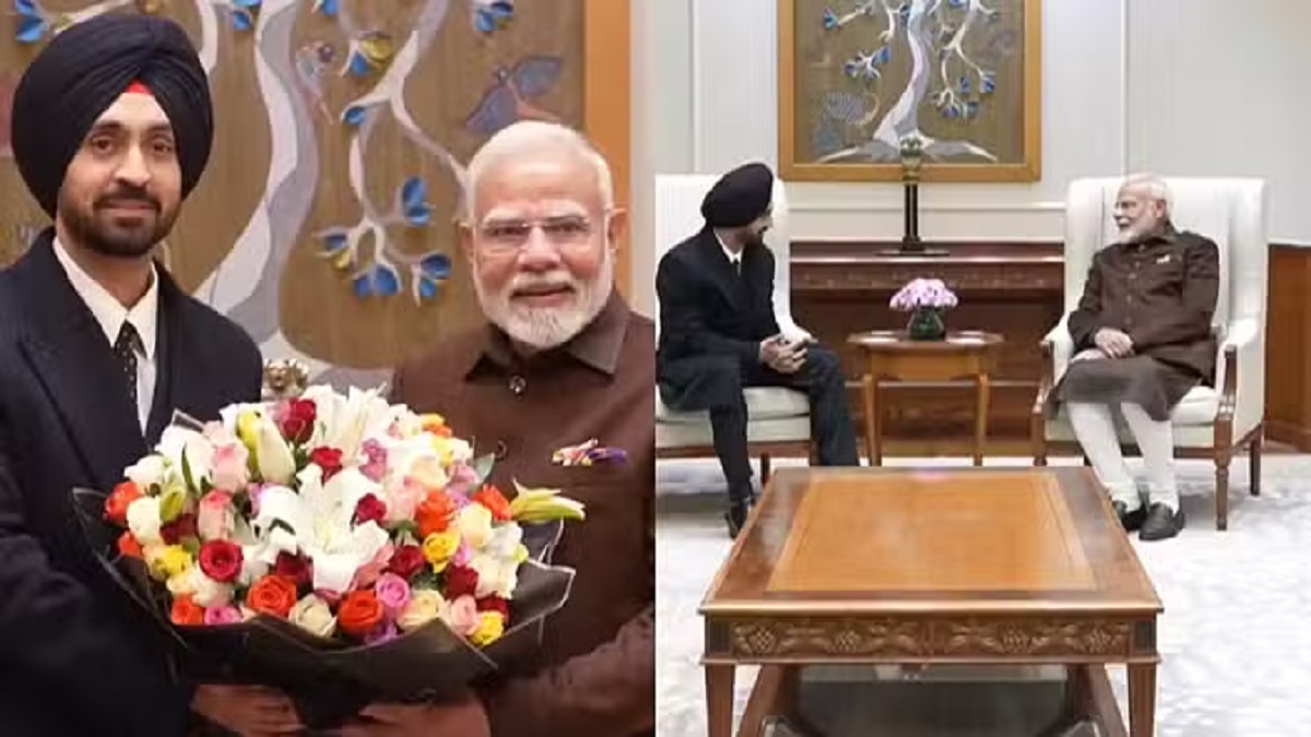 Diljit Dosanjh met Prime Minister