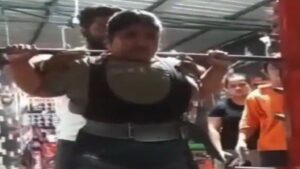 પાવર લિફ્ટરનું મોત