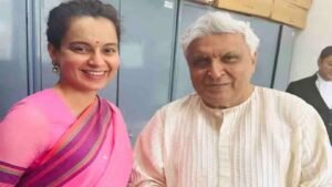 Kangana and Javed Akhtar