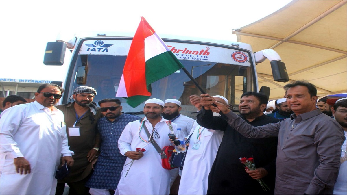 First Hajj flight