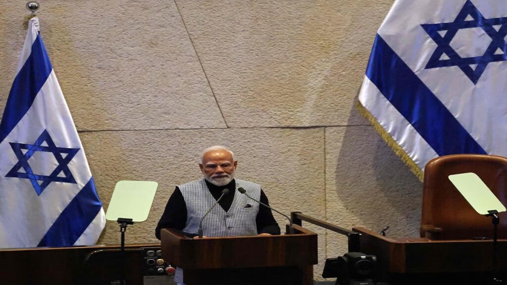 PM Modi Knesset Speech
