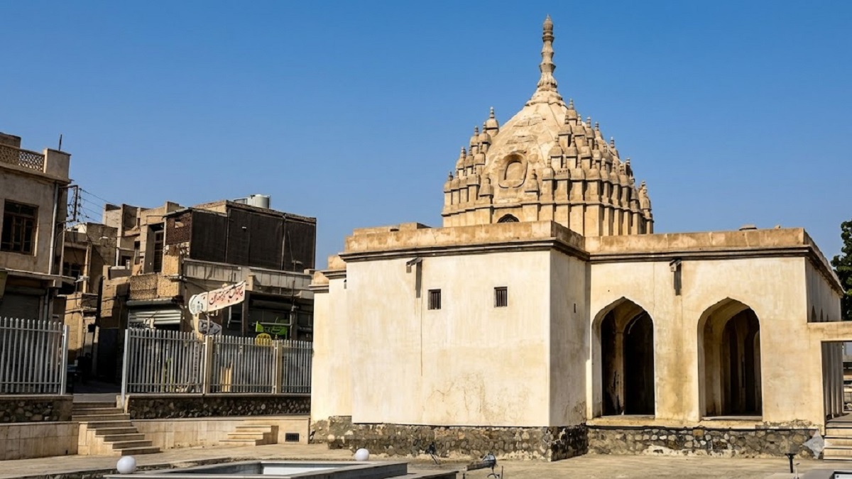 Hindu temple in Iran :