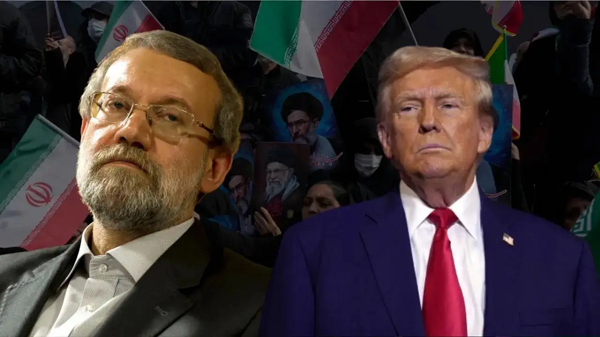 Ali Larijani and Mojtaba Khamenei warning Donald Trump US Iran War 2026