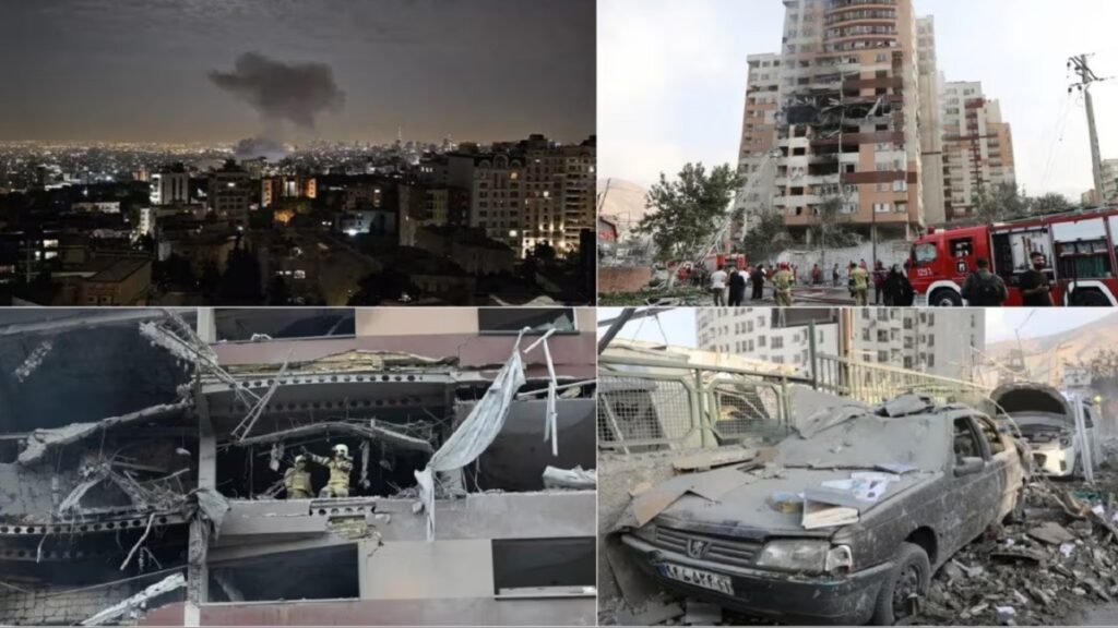 Iran Cluster Bombs Israel: