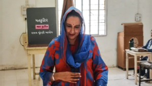 Radhikaraje Gaekwad Voting