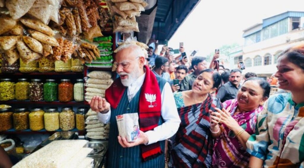 PM Modi Jhalmuri West Bengal