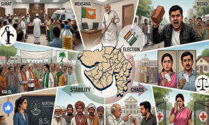 Gujarat Local Body Election Ticket Conflict