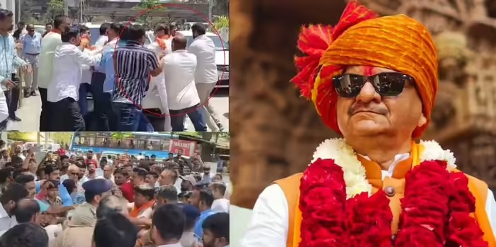 Gujarat Local Body Election Clash