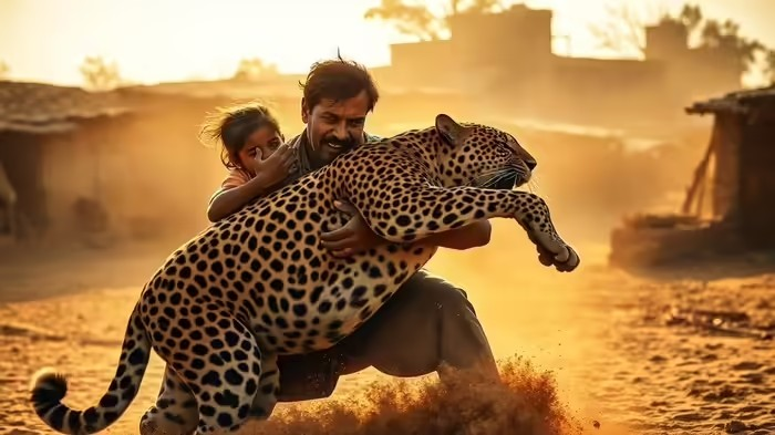 Chhota Udepur Leopard Attack