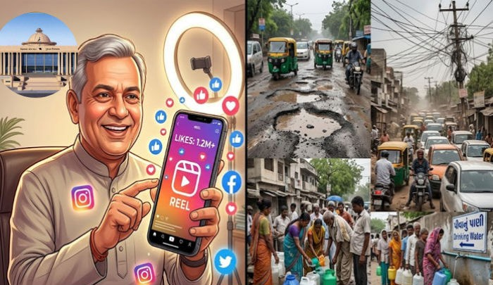 Gujarat Ministers Social Media Influence