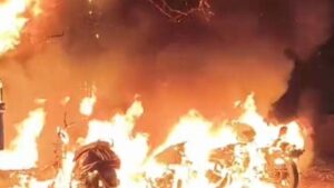 Ahmedabad Wide Angle Parking Fire