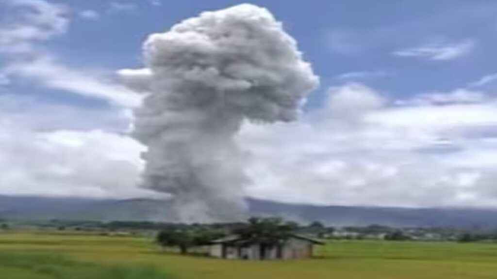 Myanmar Building Blast
