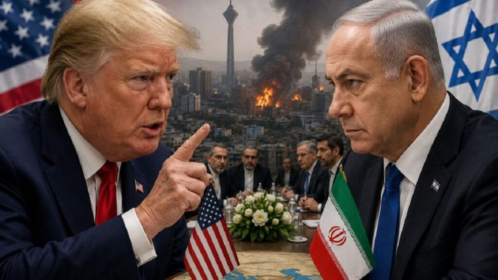trump warns netanyahu