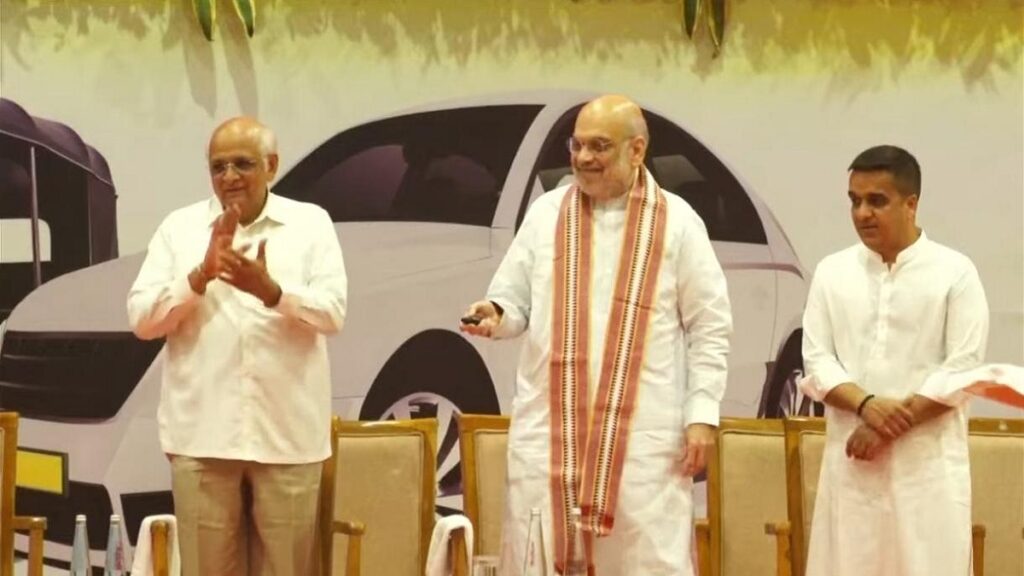 Amit Shah Bharat Taxi Launch