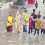 Heavy rain in Surat