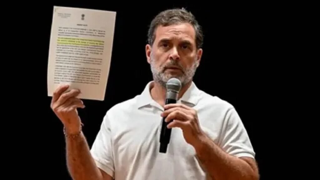 Rahul Gandhi Press Conference Election Commission