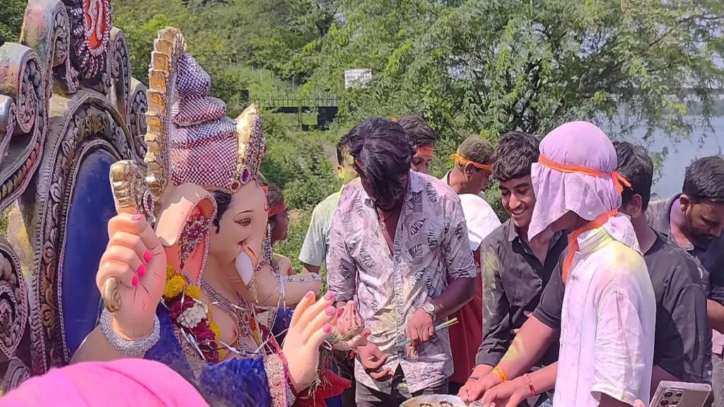 Alarsa Village Ganesh Visarjan