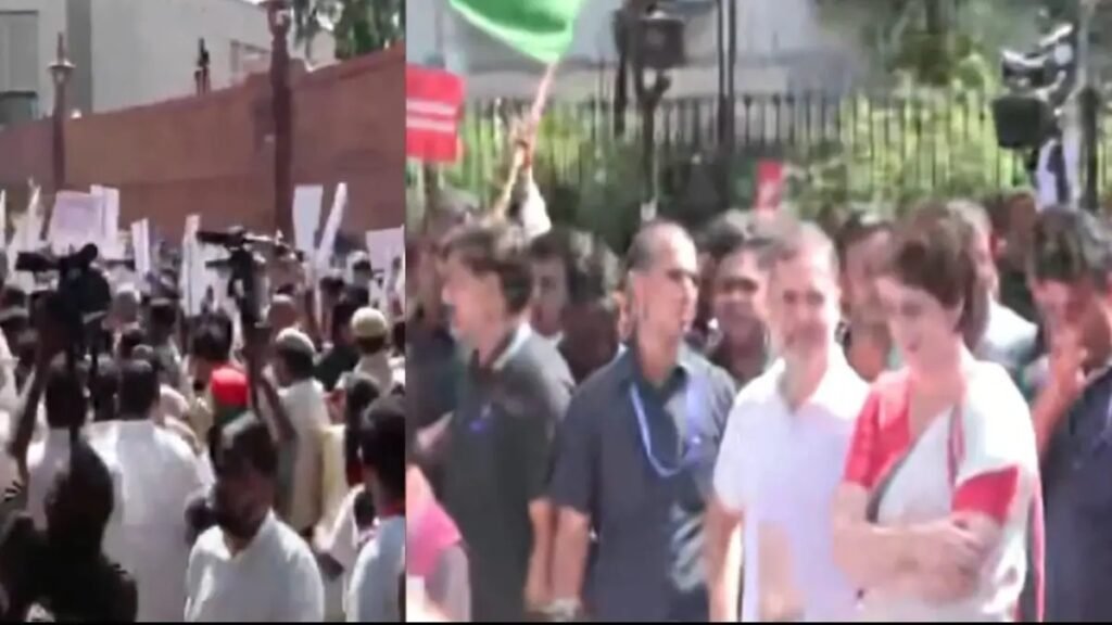 INDIA Bloc Election Commission Protest