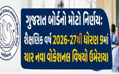 GSEB New Vocational Subjects