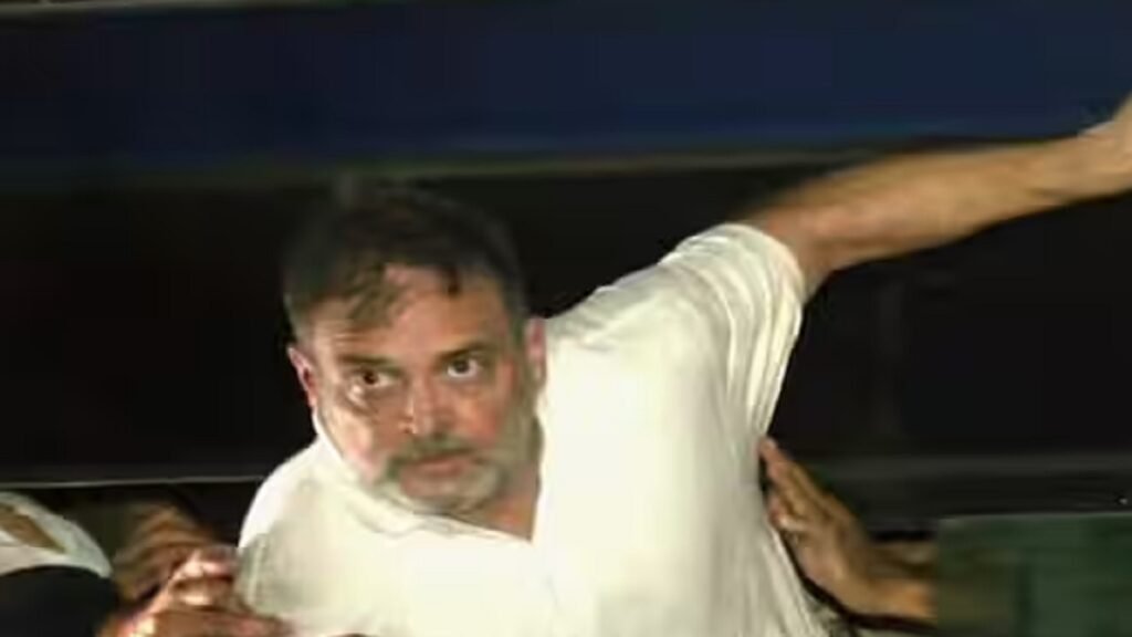 Rahul Gandhi Detained Delhi Police